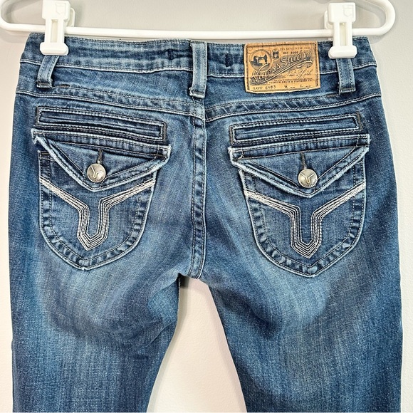 Vigoss Studio | The New York Dark Wash Low Rise Skinny Jean | Size 3/4 - Picture 11 of 14